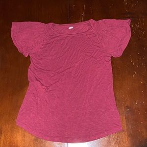 burgundy size small women’s old navy